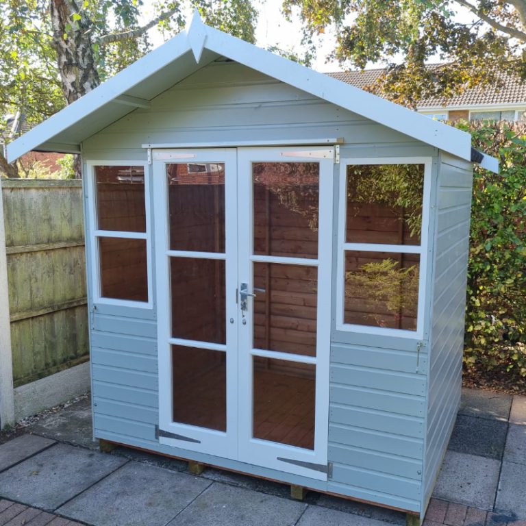 Bards 8' x 8' Popular Custom Summer House - Pre Painted