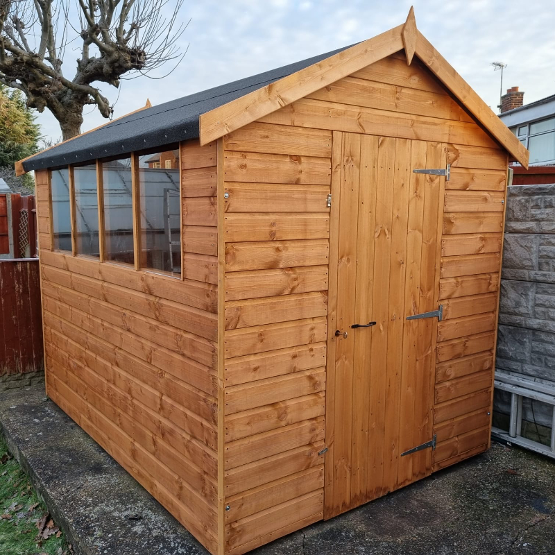Bards 7' x 5' Popular Custom Apex Shed