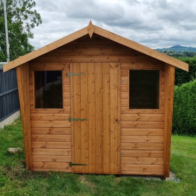 Bards 5' x 7' Popular Custom Apex Cabin Shed
