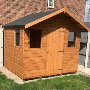Bards 5' x 7' Popular Custom Apex Hobby Shed