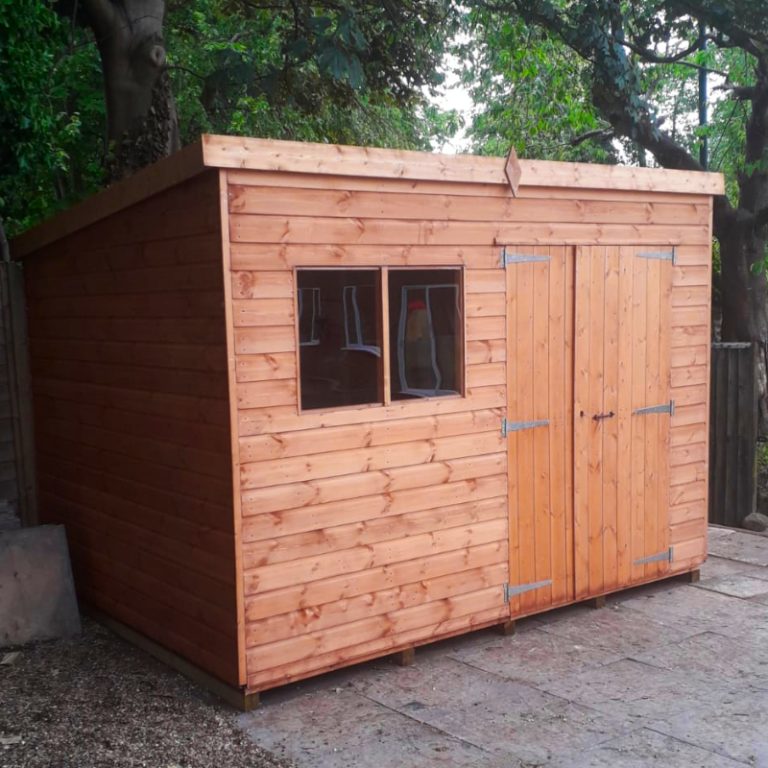 Bards 10' x 8' Popular Custom Pent Shed