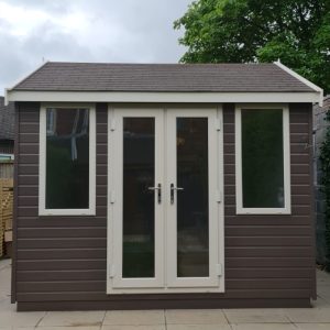 Bards 12' x 8' Portia Bespoke Insulated Garden Room - Painted