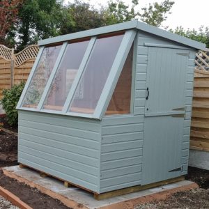 Bards 7' x 5' Supreme Custom Apex Potting Shed - Tanalised or Pre Painted
