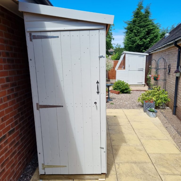 Bards 10' x 3' Storage Solution Shed With Doors On Both End - Pre Painted