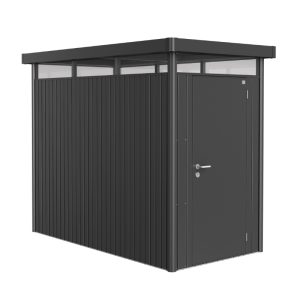 Biohort HighLine Size HS Premium Metal Shed - Dark Grey