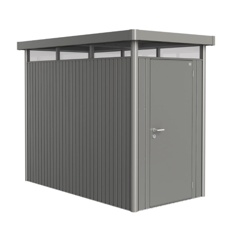 Biohort HighLine Size HS Premium Metal Shed - Quartz Grey