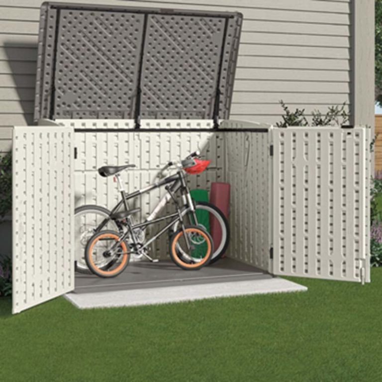 6' x 4' Suncast Resin Kensington Eight Store - Bike Shed (1.79m x 1.13m)