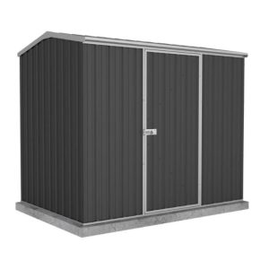 Adley 7' x 5' Monument Titanium Apex Metal Shed