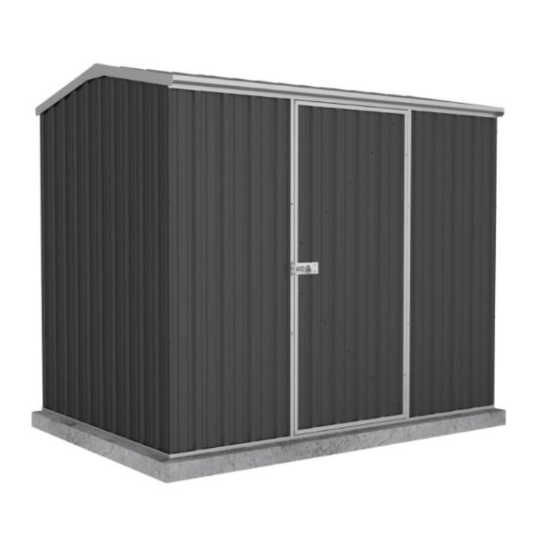 Adley 7' x 5' Monument Titanium Apex Metal Shed