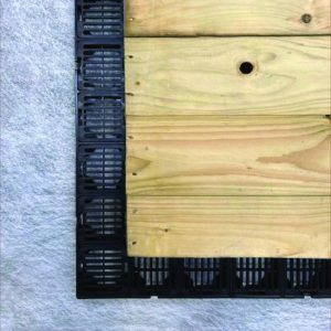 Plastic Pro Base With French Drain