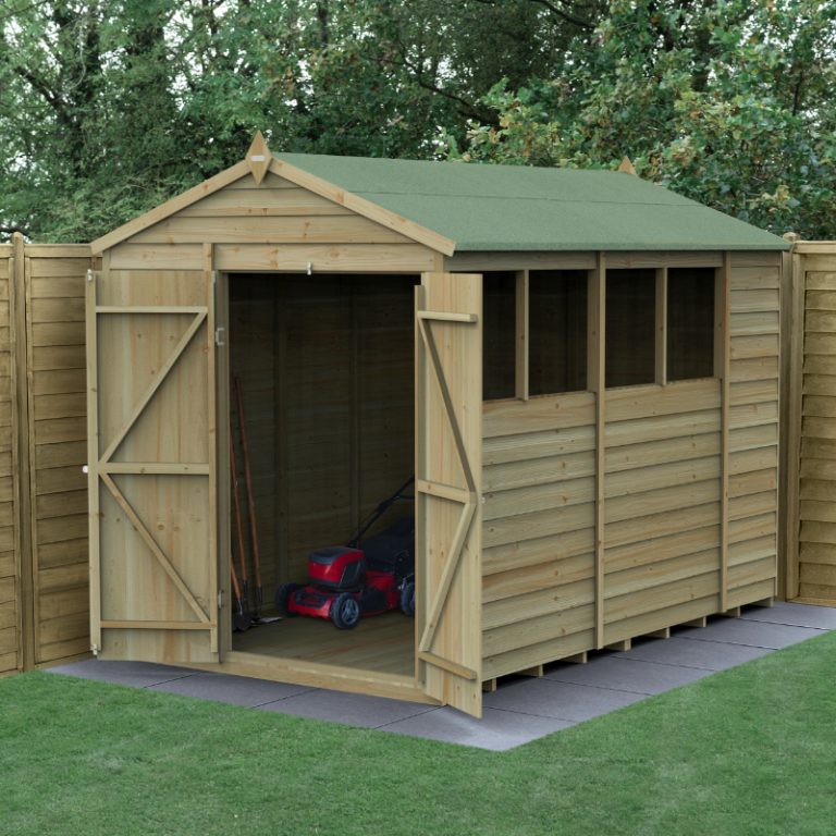Hartwood Life Time 6' x 10' Double Door Overlap Pressure Treated Apex Shed