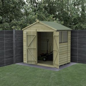 Hartwood 7' x 5' Pressure Treated Double Door Shiplap Apex Shed