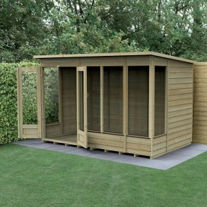Hartwood Life Time 10' x 6' Pressure Treated Overlap Pent Summer House