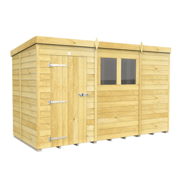 Holt 11' x 5' Pressure Treated Shiplap Modular Pent Shed