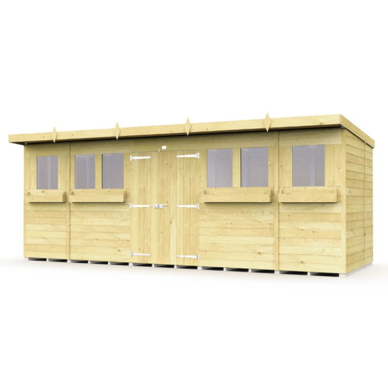 Holt 18' x 6' Handsworth Pressure Treated Summer Shed