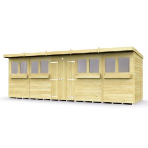 Holt 20' x 6' Handsworth Pressure Treated Summer Shed