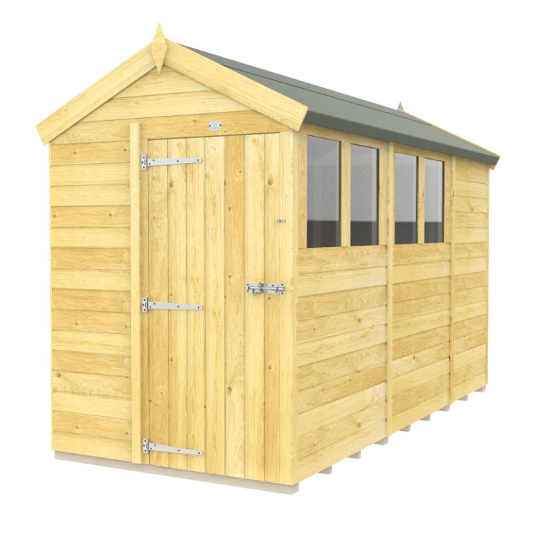 Holt 5' x 11' Pressure Treated Shiplap Modular Apex Shed