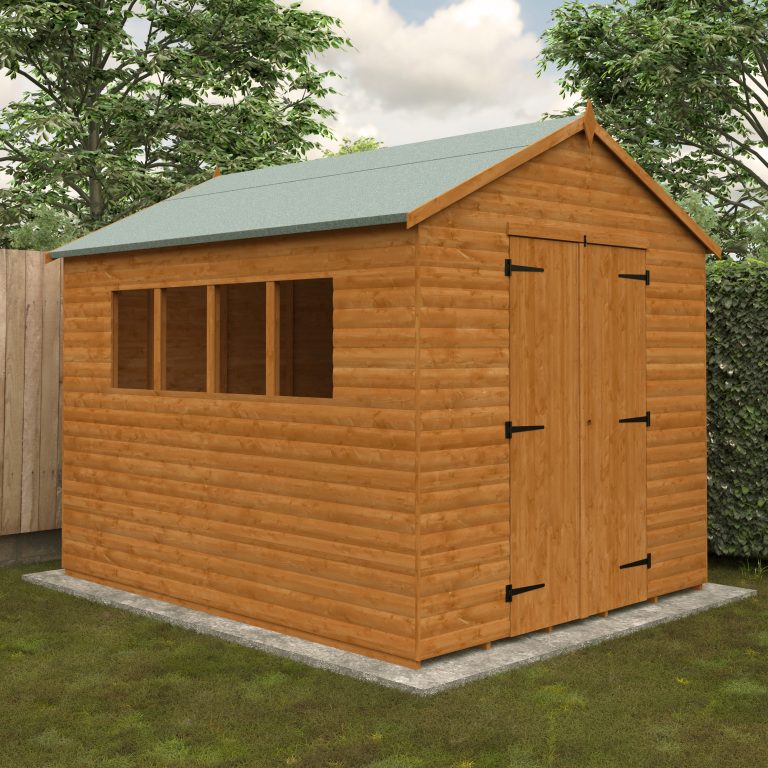 Redlands 8' x 10' Loglap Apex Heavyweight Workshop