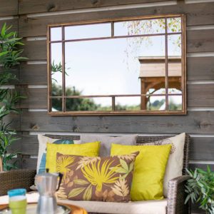 La Hacienda Milano Mirror - Gold