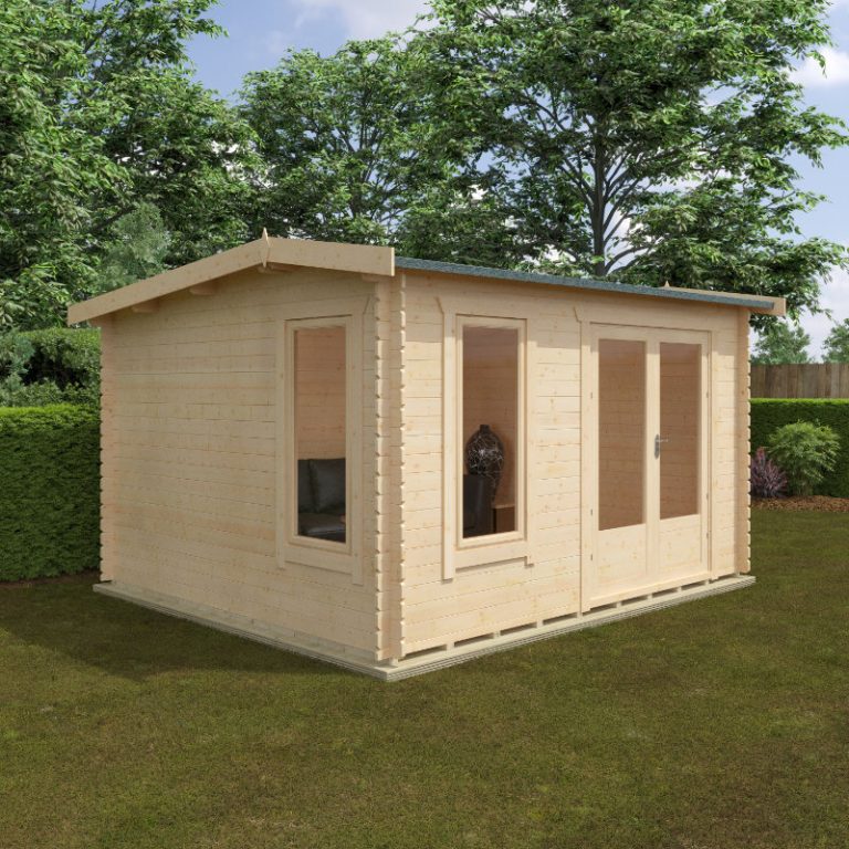 Redlands 3.6m x 3m Merion Log Cabin