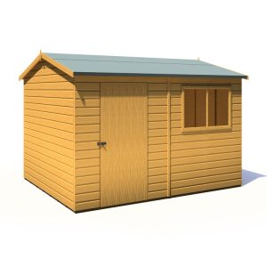 Loxley 10' x 8' Premium Shiplap Reverse Apex Shed
