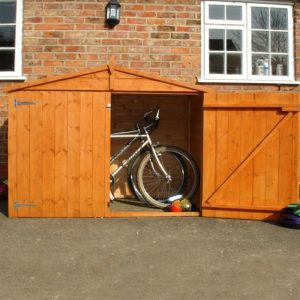 Loxley 6' x 3' Shiplap Apex Bike Shed - No Floor