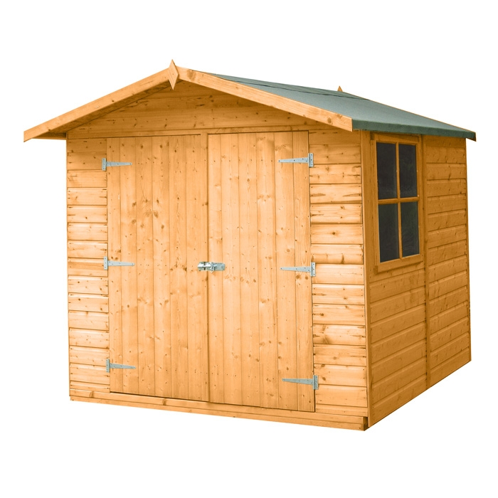 Loxley 7' x 7' Double Door Shiplap Apex Shed