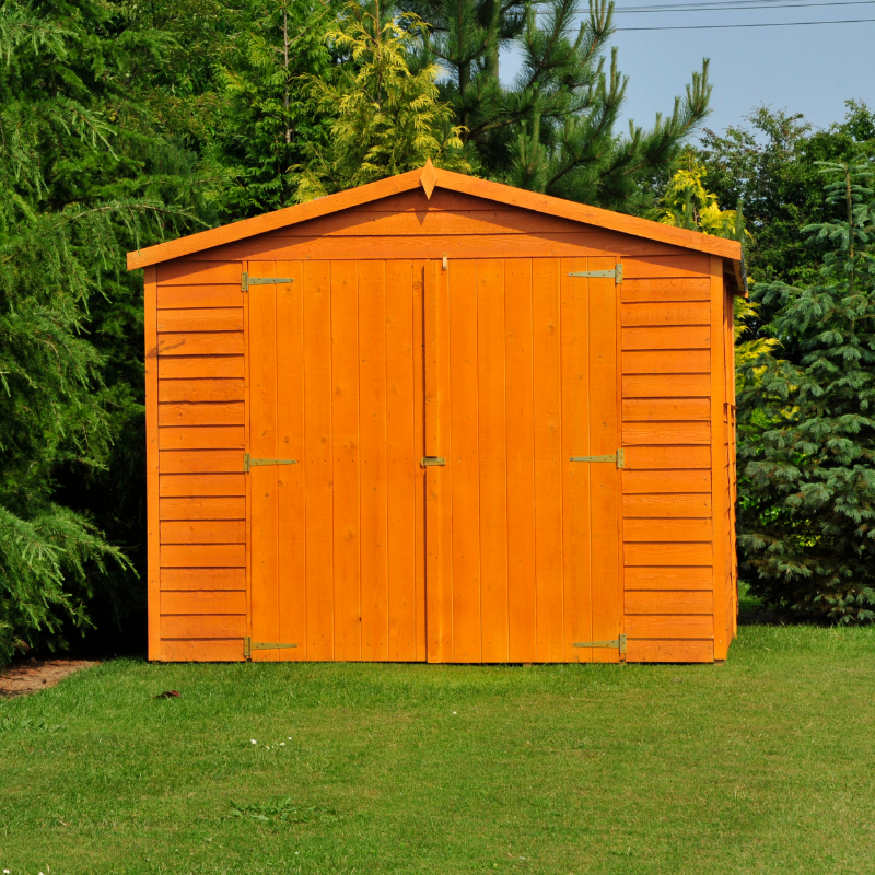 Loxley 10' x 15' Windowless Double Door Overlap Apex Workshop