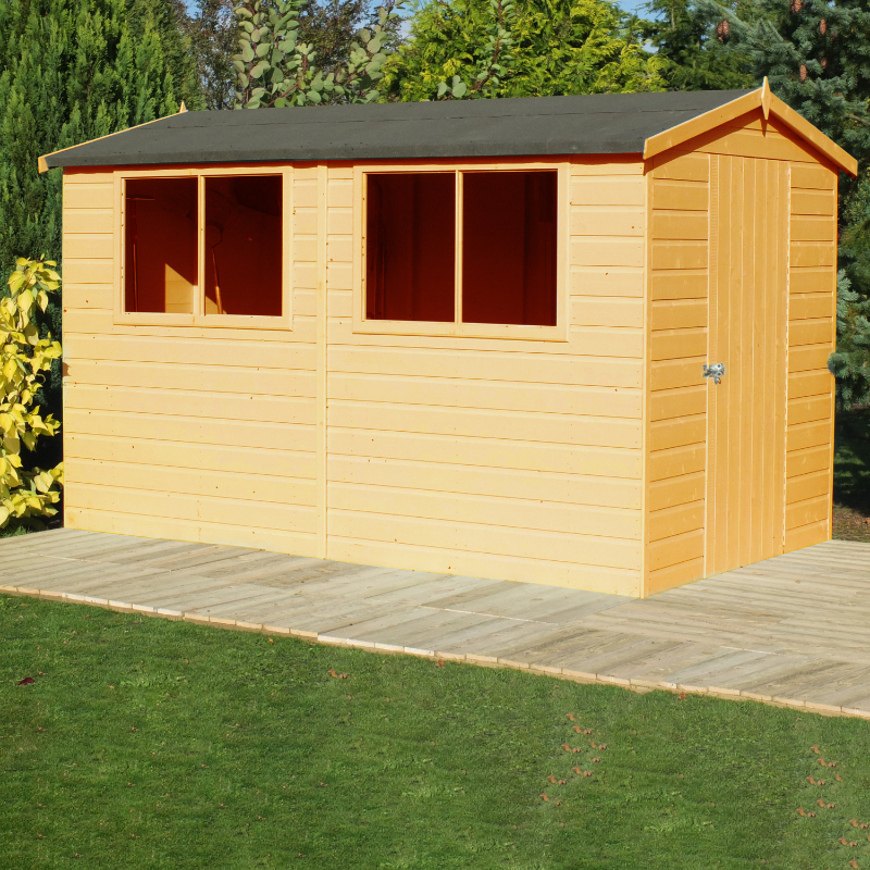 Loxley 8' x 12' Premium Shiplap Apex Shed