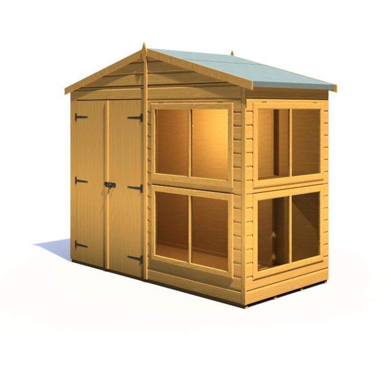 Loxley 8' x 4' Shiplap Apex Potting Shed