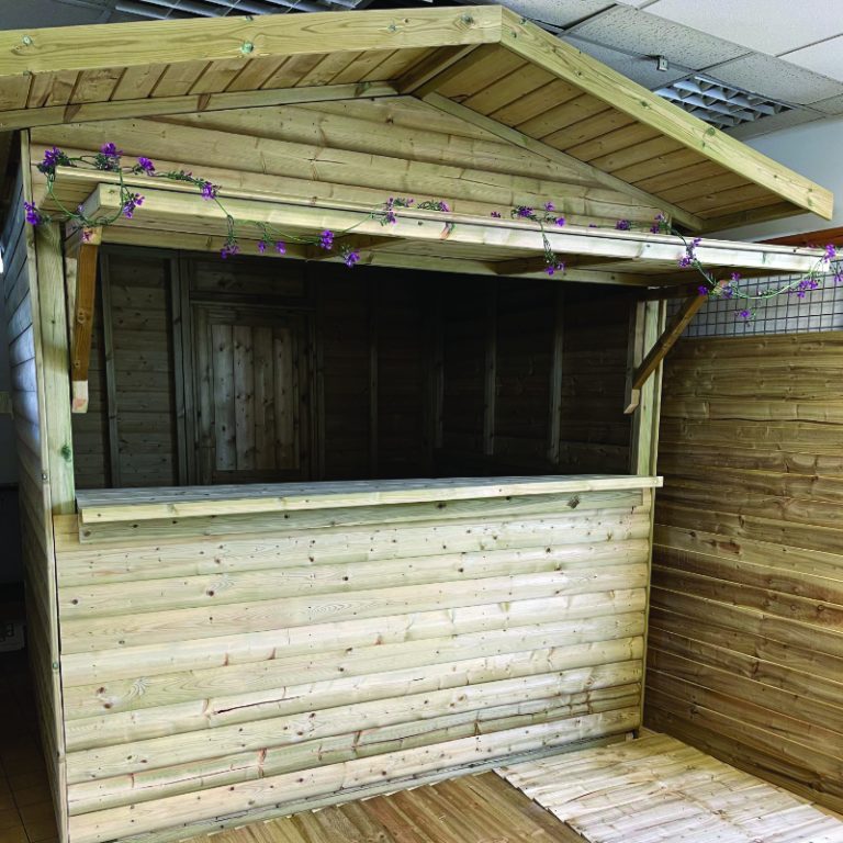 Moorvalley 8' x 6' Deluxe Loglap Event Chalet