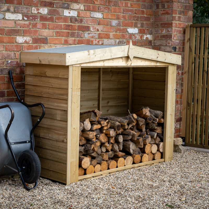 Wood Storage Unit with Pressure Treatment - Which Shed?