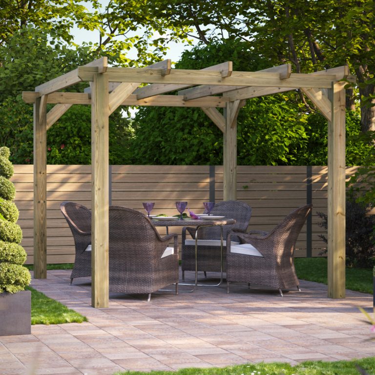 Oren 10' x 12' Pressure Treated Pergola