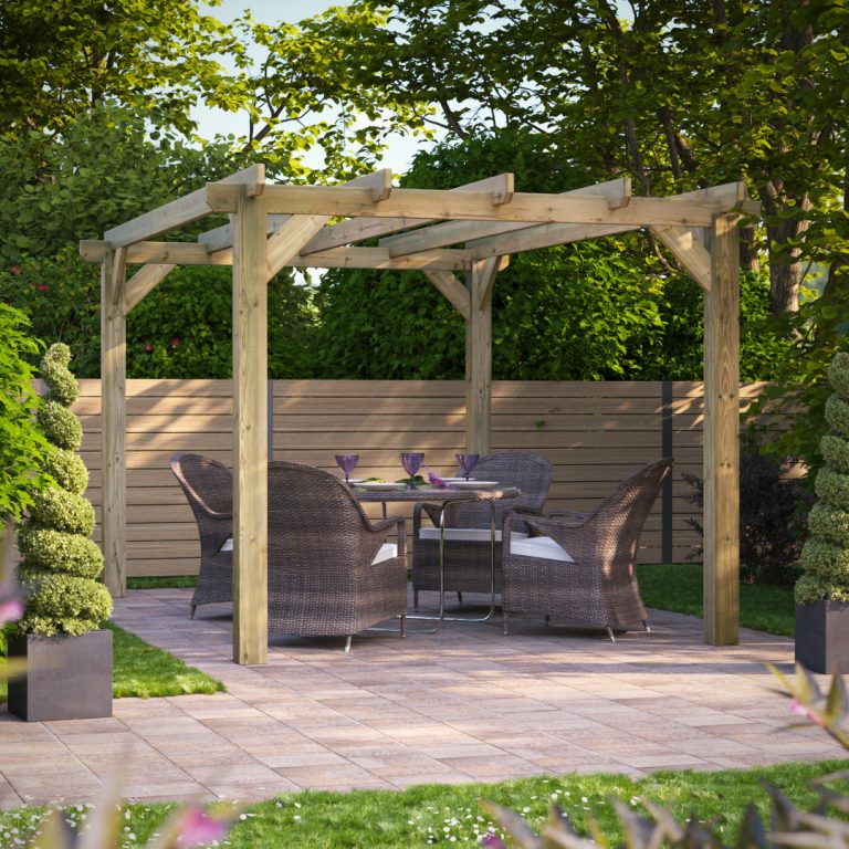 Oren 10' x 14' Pressure Treated Pergola