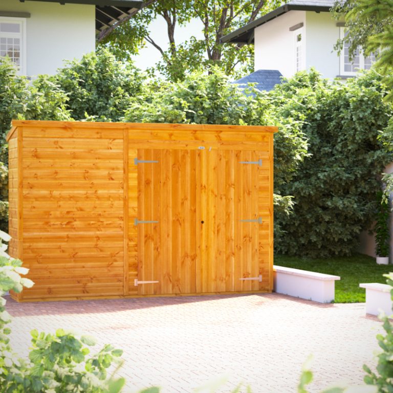 Oren 10' x 2' Shiplap Pent Storage Shed