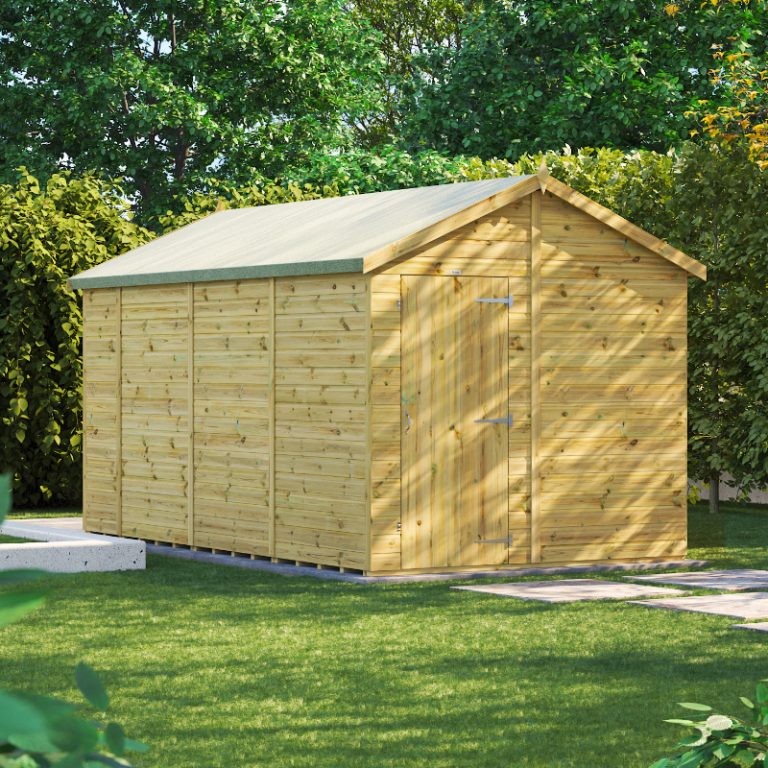 Oren 14' x 8' Premium Shiplap Modular Custom Apex Shed
