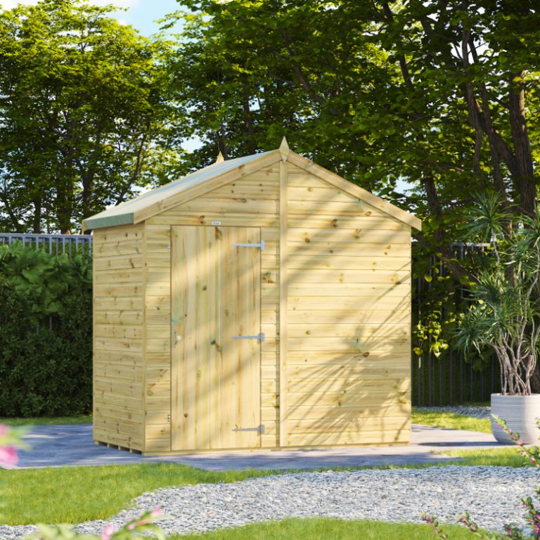 Oren 4' x 8' Premium Shiplap Modular Custom Apex Shed