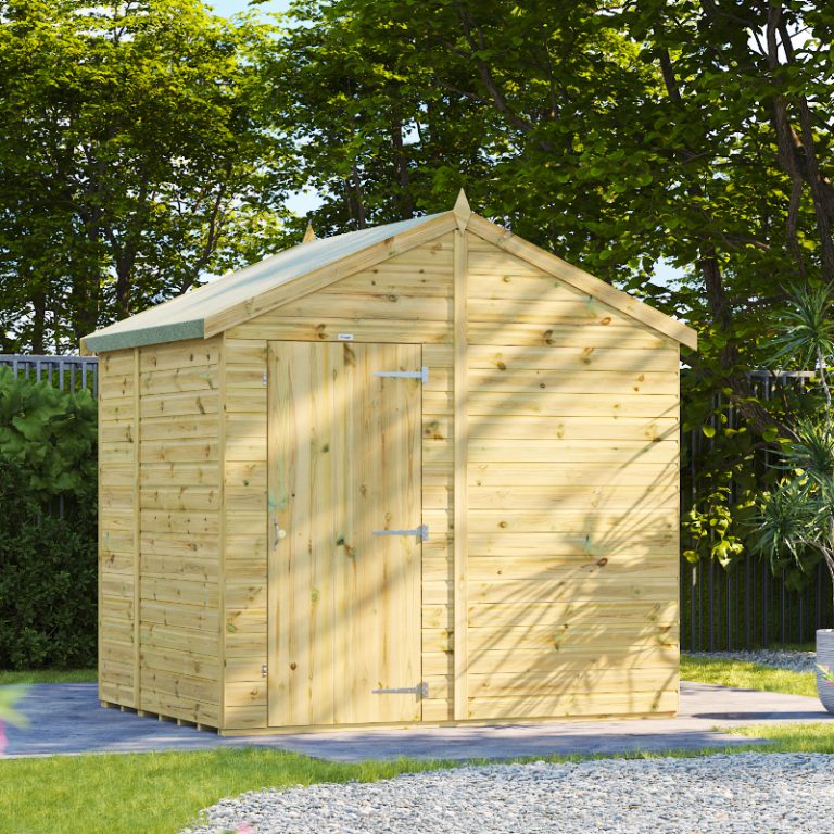 Oren 6' x 8' Premium Shiplap Modular Custom Apex Shed