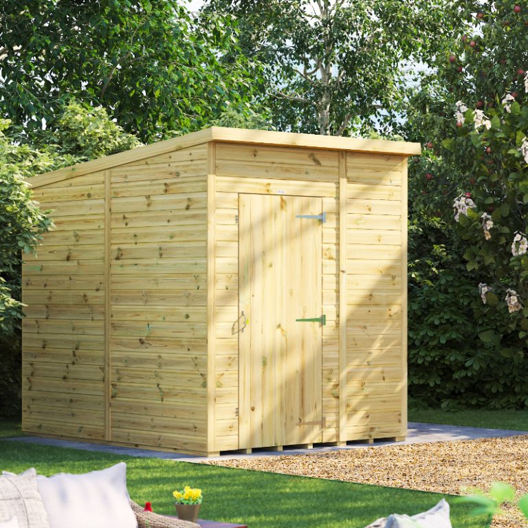 Oren 6' x 8' Premium Shiplap Modular Custom Pent Shed