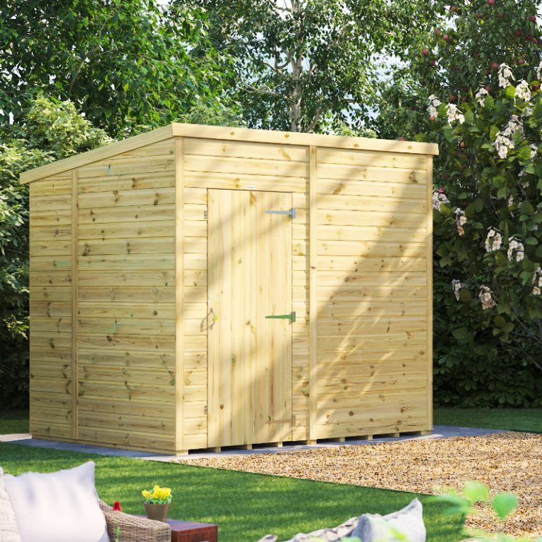 Oren 8' x 6' Premium Shiplap Modular Custom Pent Shed