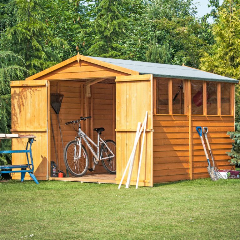 Loxley 6' x 10' Double Door Overlap Apex Shed