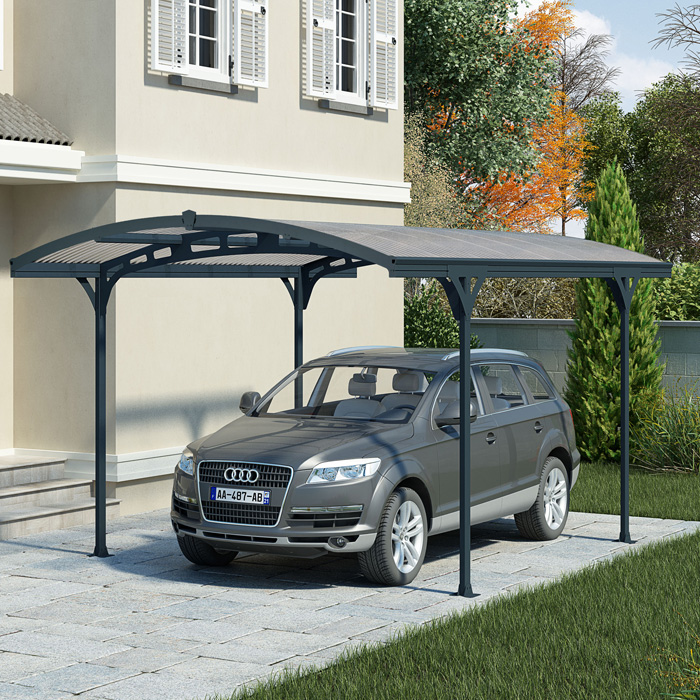 Palram - Canopia Deluxe Freestanding Car Shelter