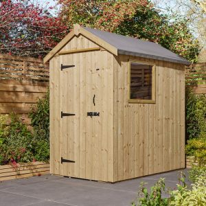 Rowlinson Heritage 6' x 4' Pressure Treated Apex Shed
