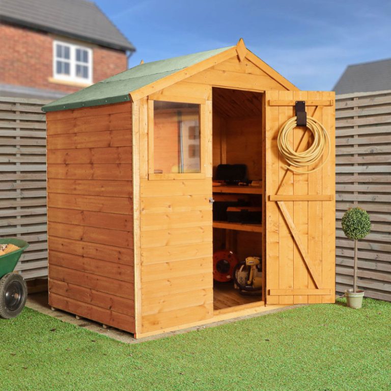 Adley 6' x 4' Shiplap Apex Shed
