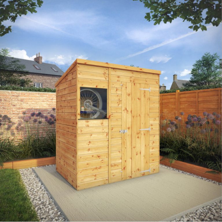 Adley 6' x 4' Premium Shiplap Pent Shed