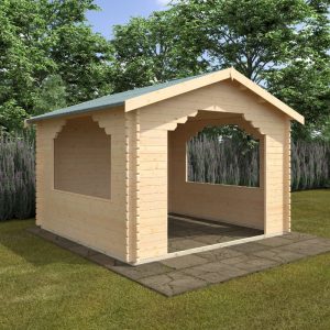 Redlands 12' x 12' Hot Tub Shelter