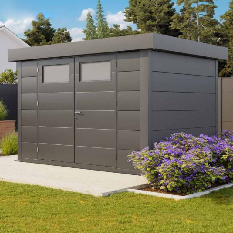 Telluria 10' x 10' Eleganto Metal Shed
