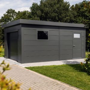 Telluria 12' x 18' Eleganto Metal Garage