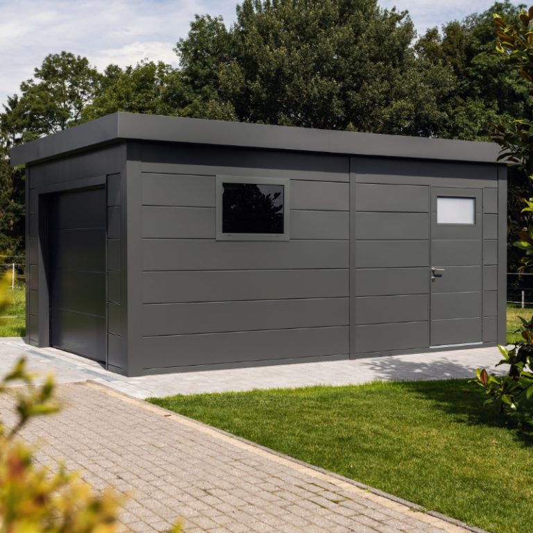 Telluria 12' x 18' Eleganto Metal Garage