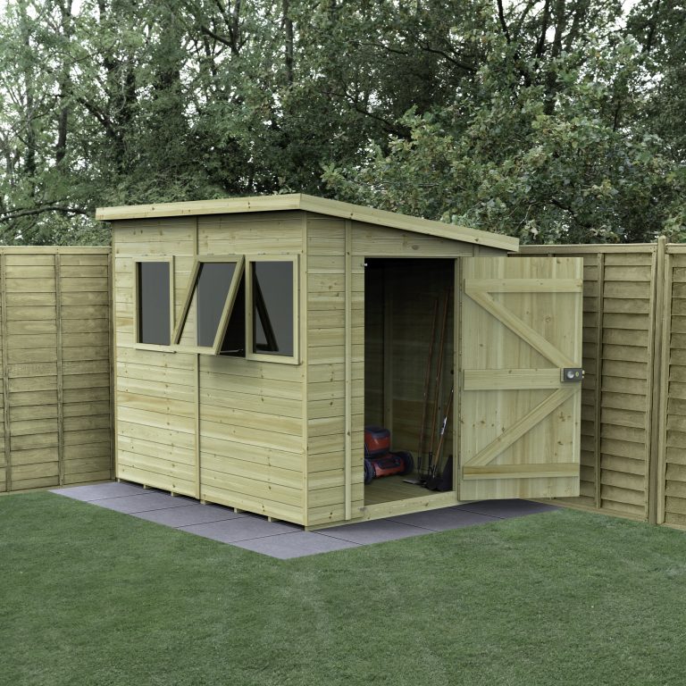 Hartwood 8' x 6' Premium Tongue & Groove Pent Shed
